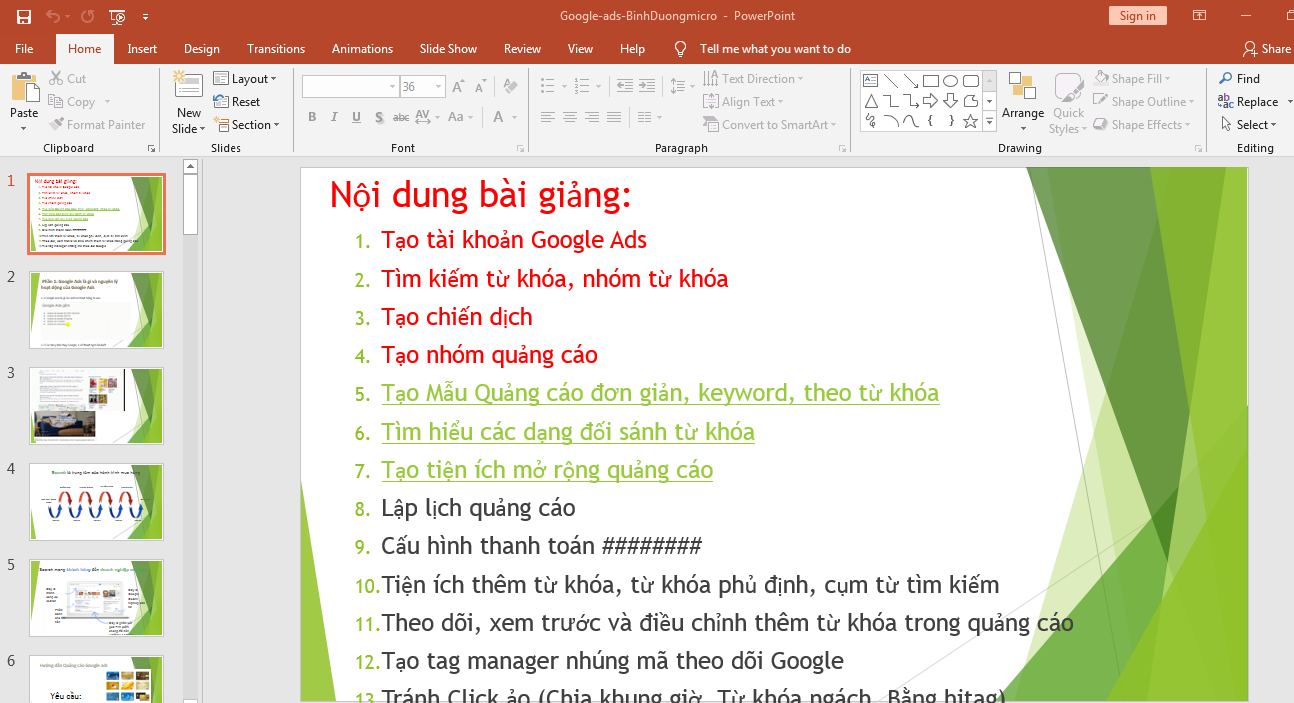 google ads BinhDUongmicro