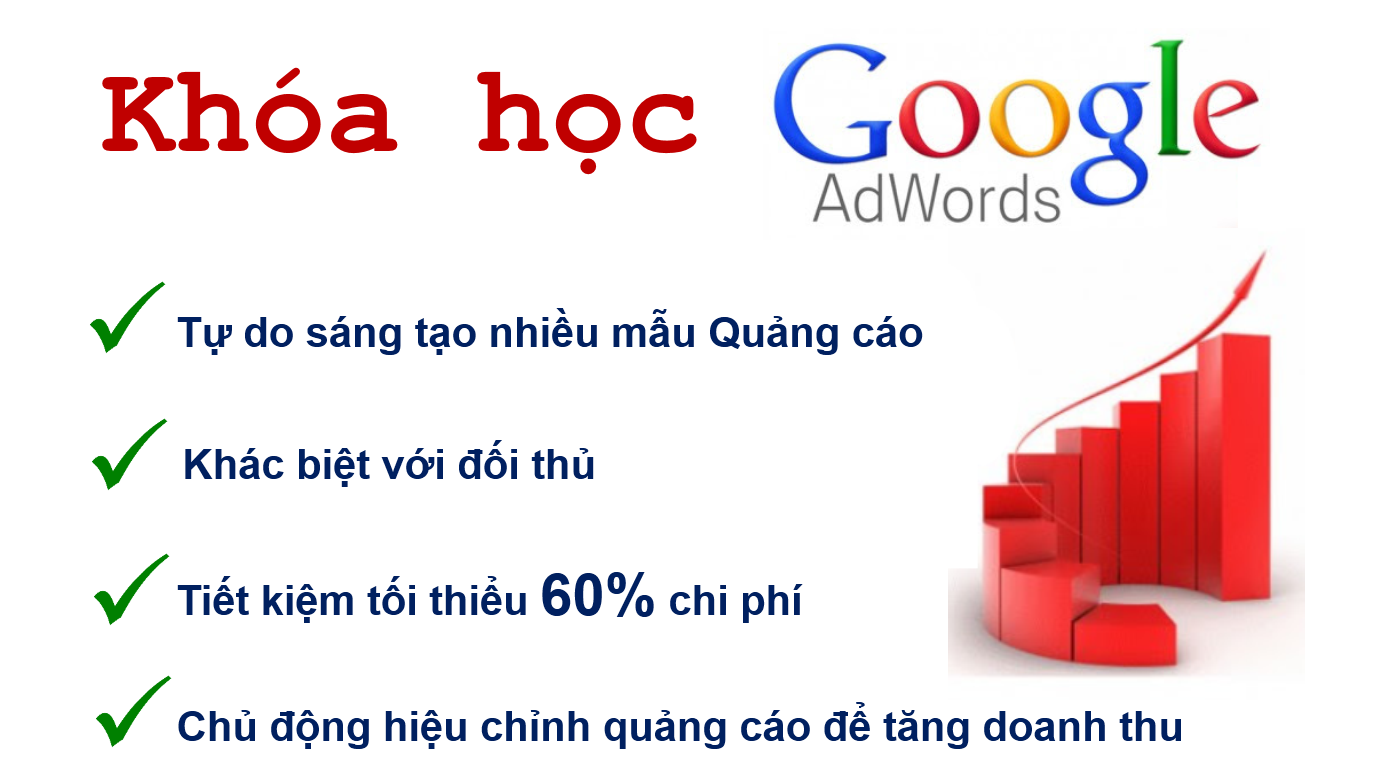 Khoa hoc quang cao Google Adwords tai binh duong